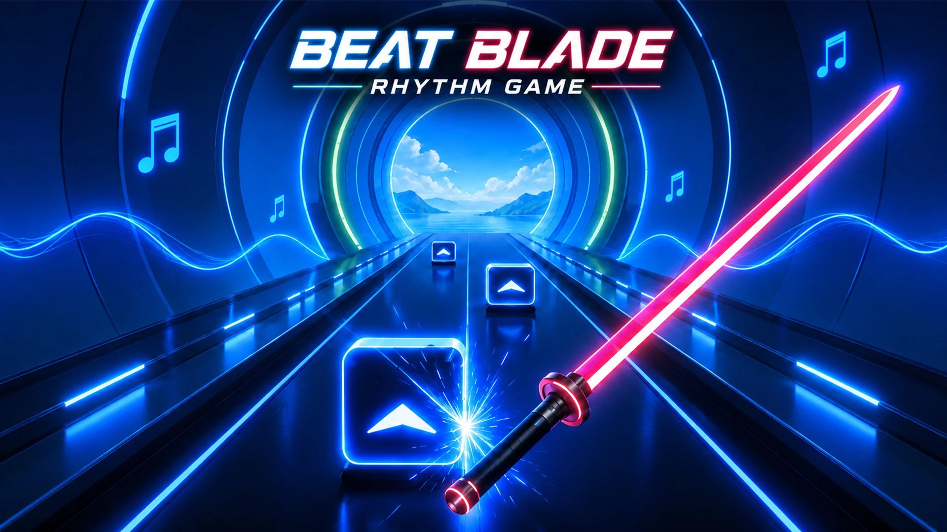 Beat Blade Rhythm Game screenshot