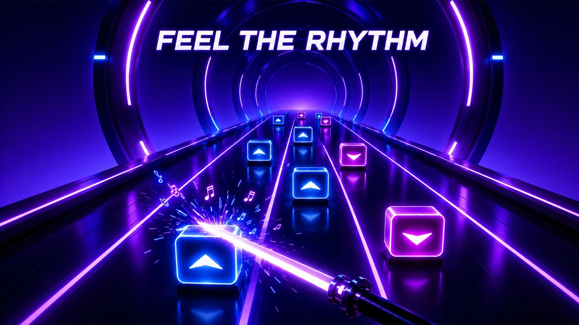 Beat Blade Rhythm Game screenshot